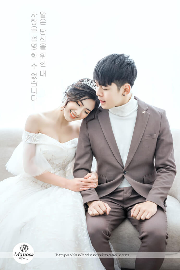 chụp ảnh cưới phong cách Hàn Quốc
