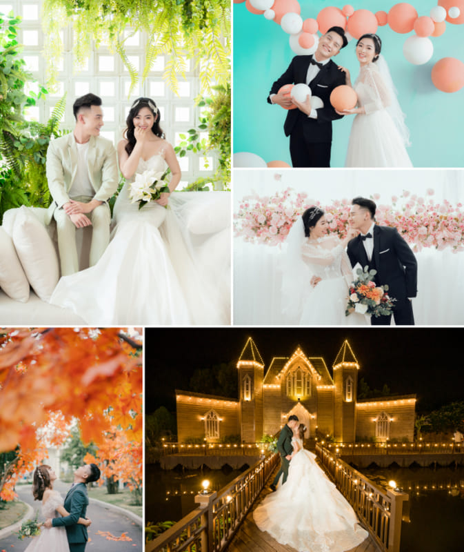 chụp ảnh cưới tại Tân Phú
