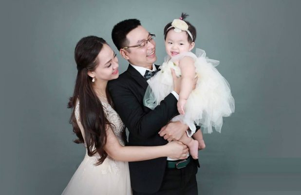 chụp ảnh gia đình kiểu Hàn Quốc