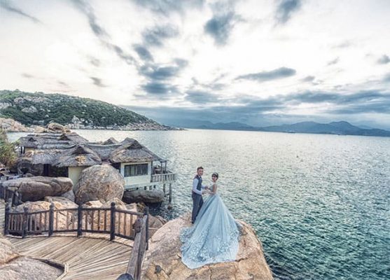 chụp hình cưới ở biển đẹp nhất tại Việt Nam