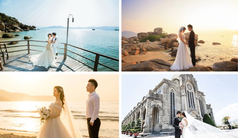 chụp hình cưới ở biển đẹp nhất tại Việt Nam