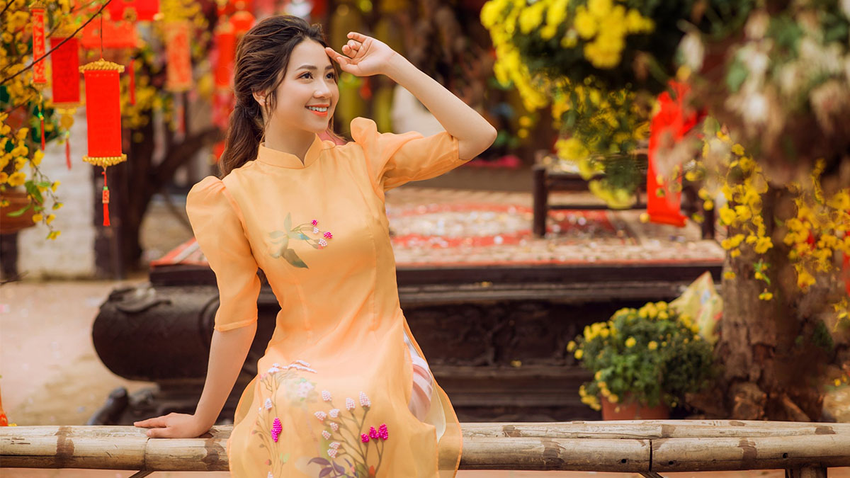 Áo dài cách tân và nét hiện đại