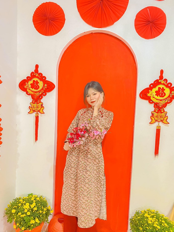 chụp ảnh Tết tại nhà