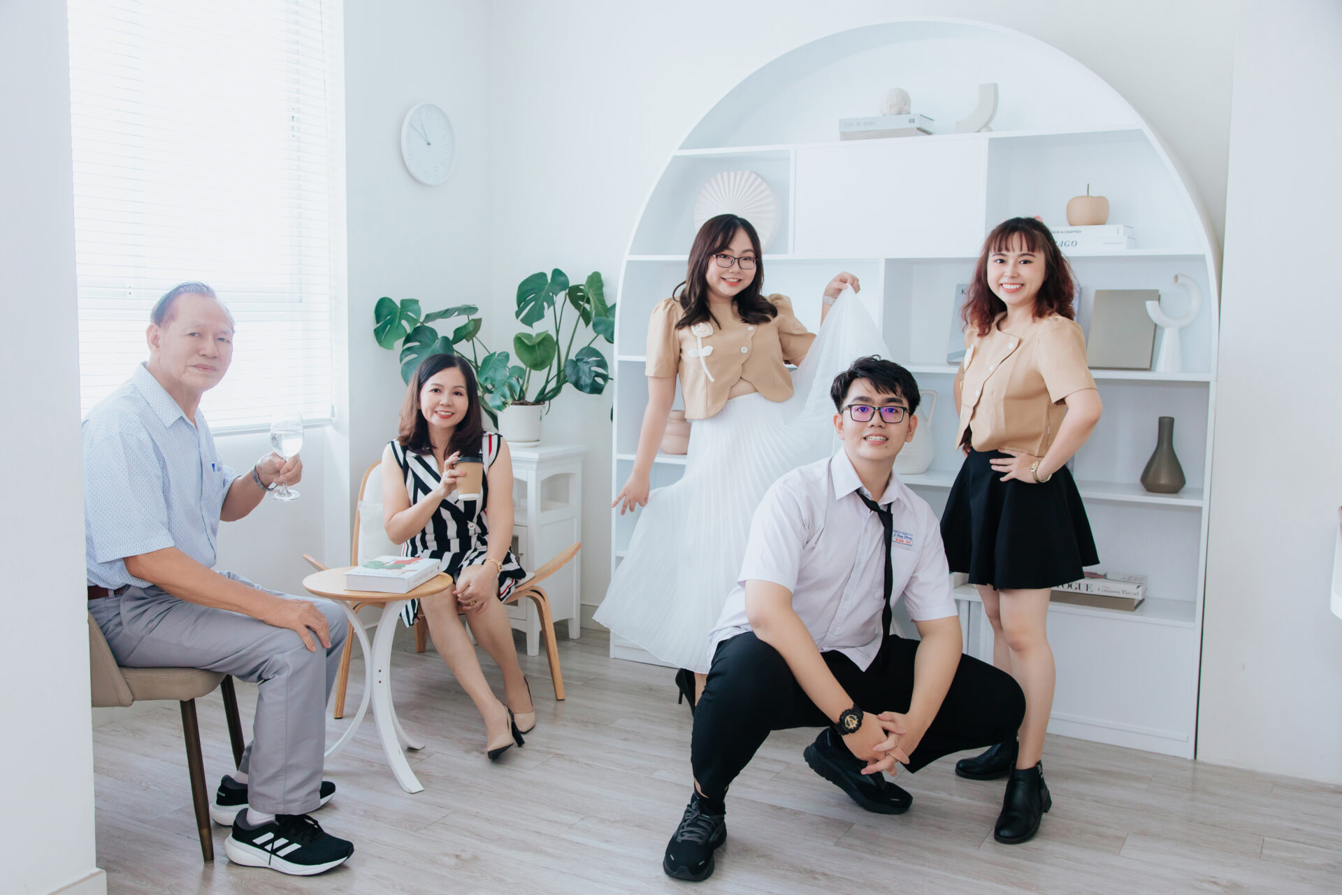 chụp ảnh Tết tại nhà