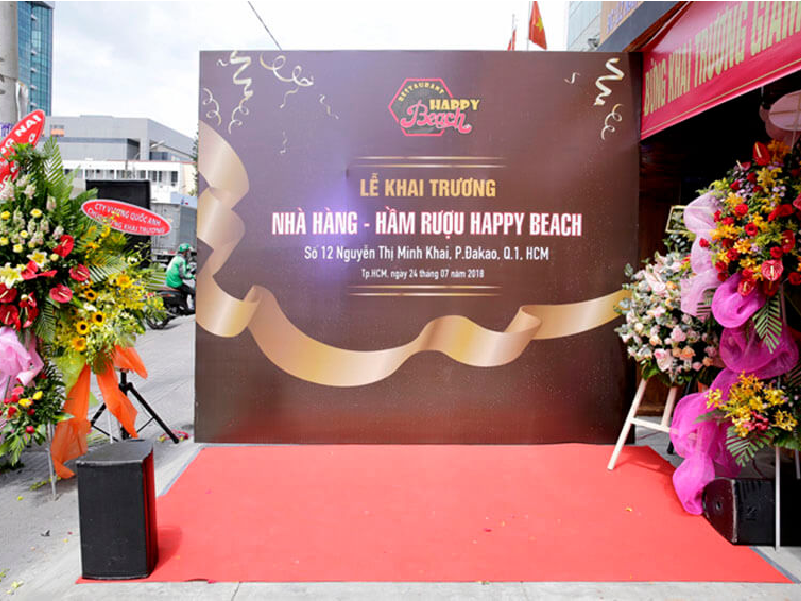 Concept chụp hình khai trương ấn tượng đem lại may mắn