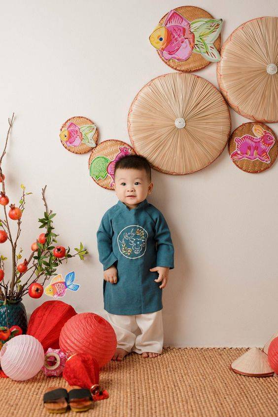 Chụp ảnh áo dài bé trai - Ghi lại những khoảnh khắc đáng nhớ