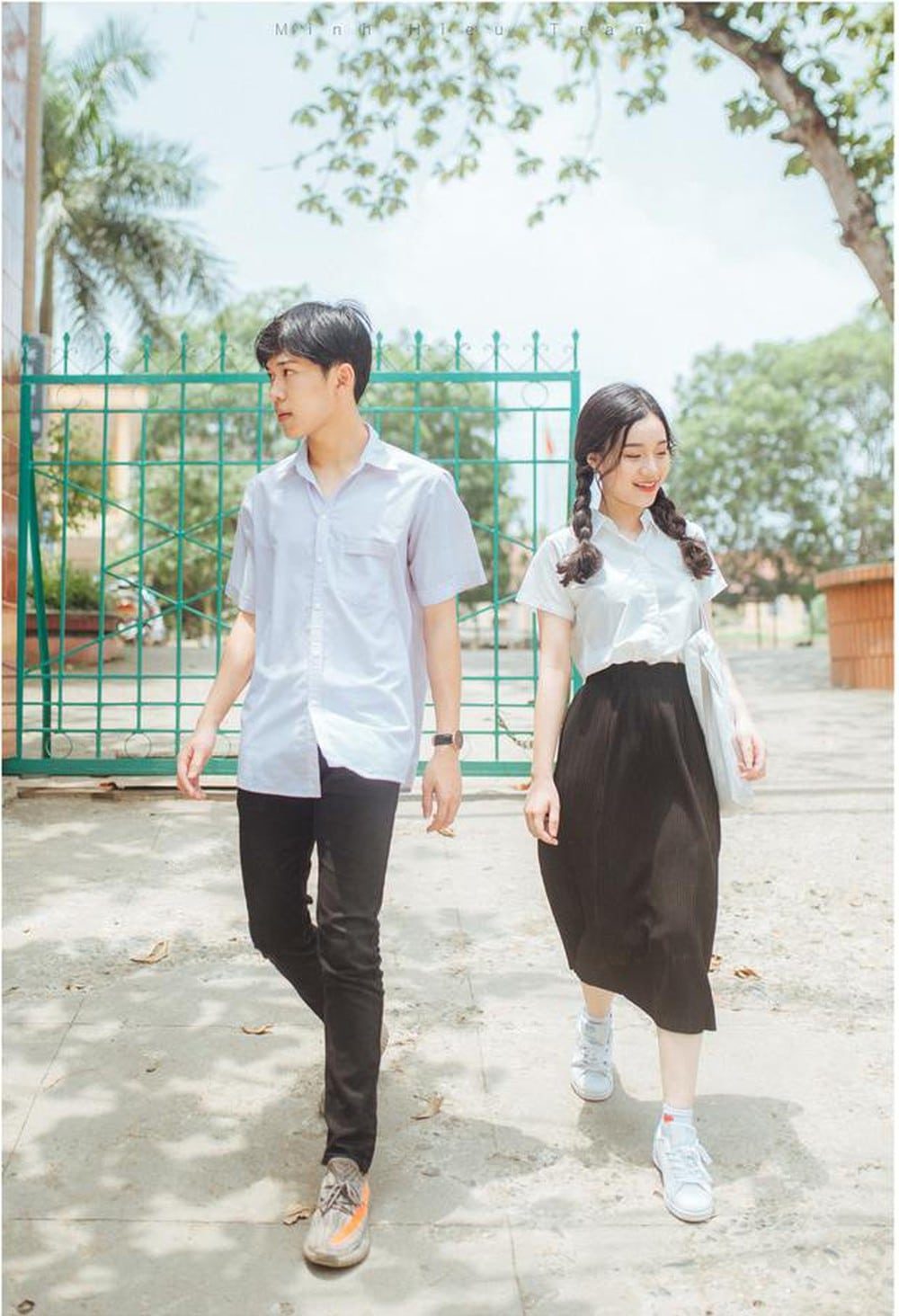 Chụp ảnh cặp đôi đơn giản nhưng ấn tượng