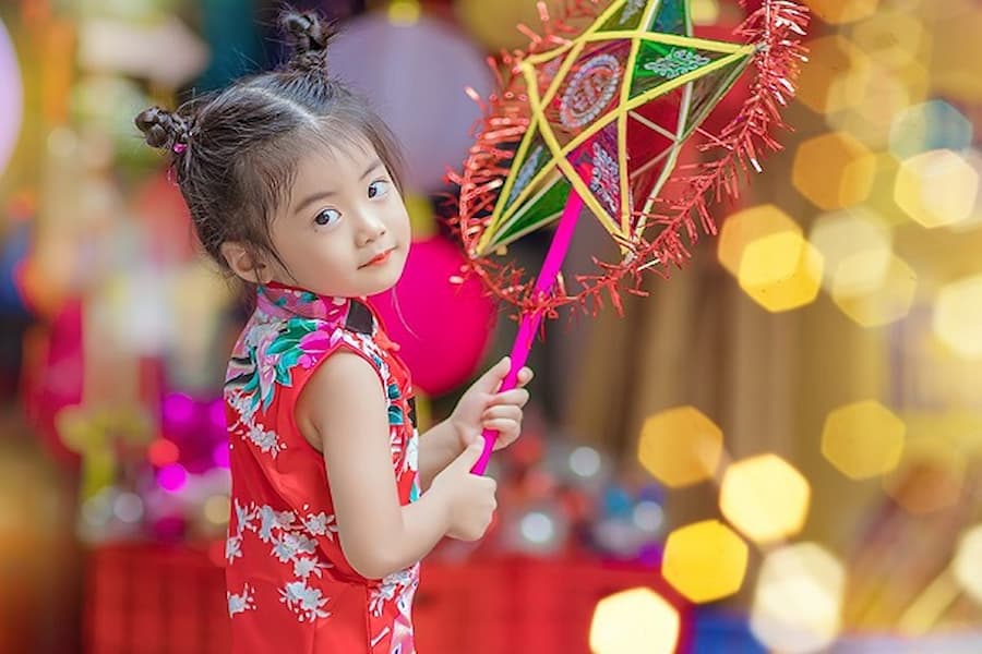 Chụp ảnh Tết Trung Thu cho bé giá rẻ tại Lavender Studio
