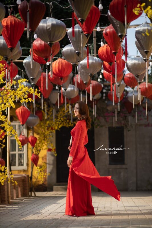 Chụp hình ngoại cảnh áo dài: Khi văn hóa Việt hòa cùng thiên nhiên