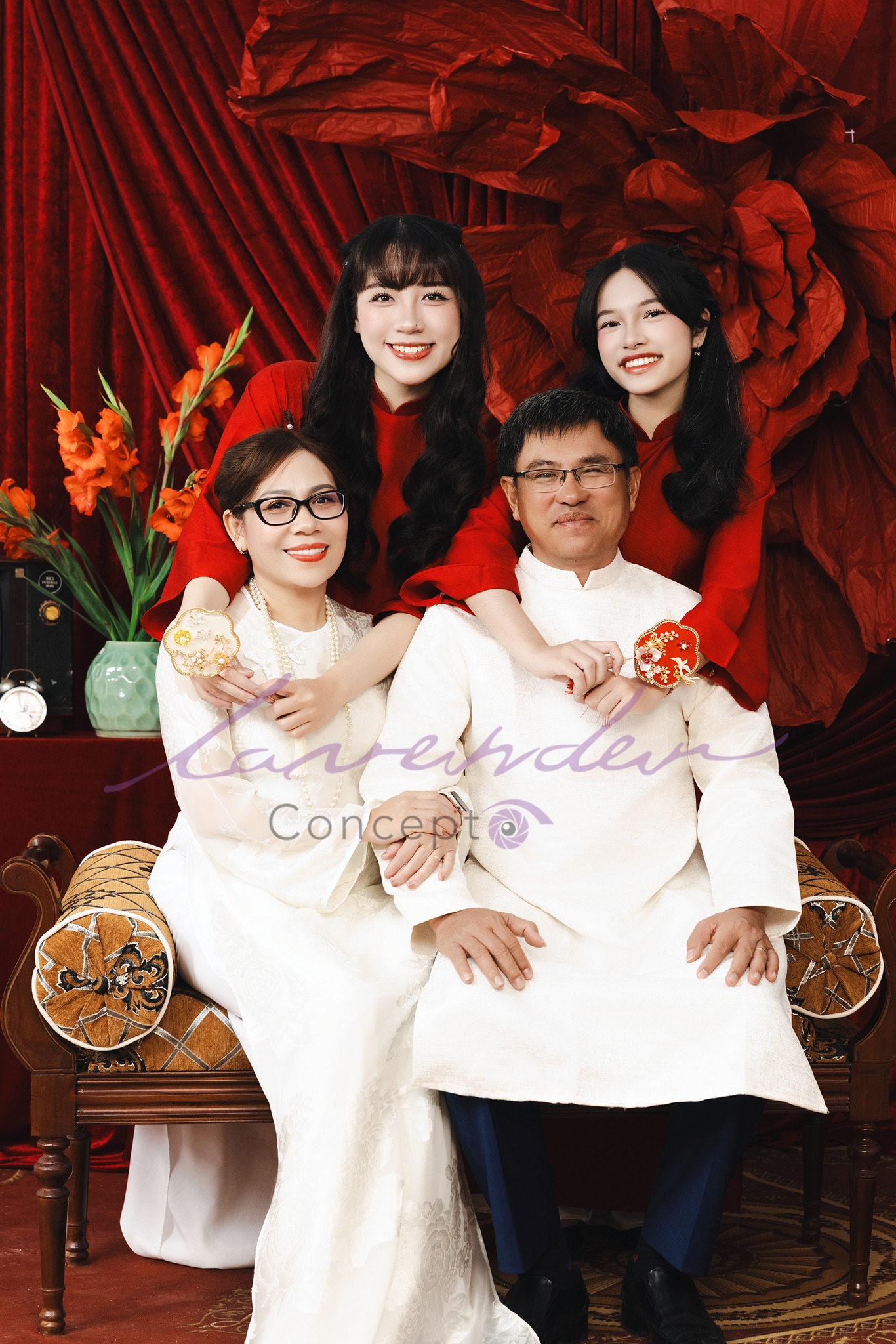 Chụp ảnh gia đình Tết 2026: Không gian, trang phục và phong cách phổ biến