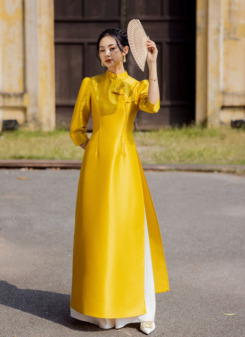 Bí quyết phối phụ kiện khi chụp ảnh áo dài 2026